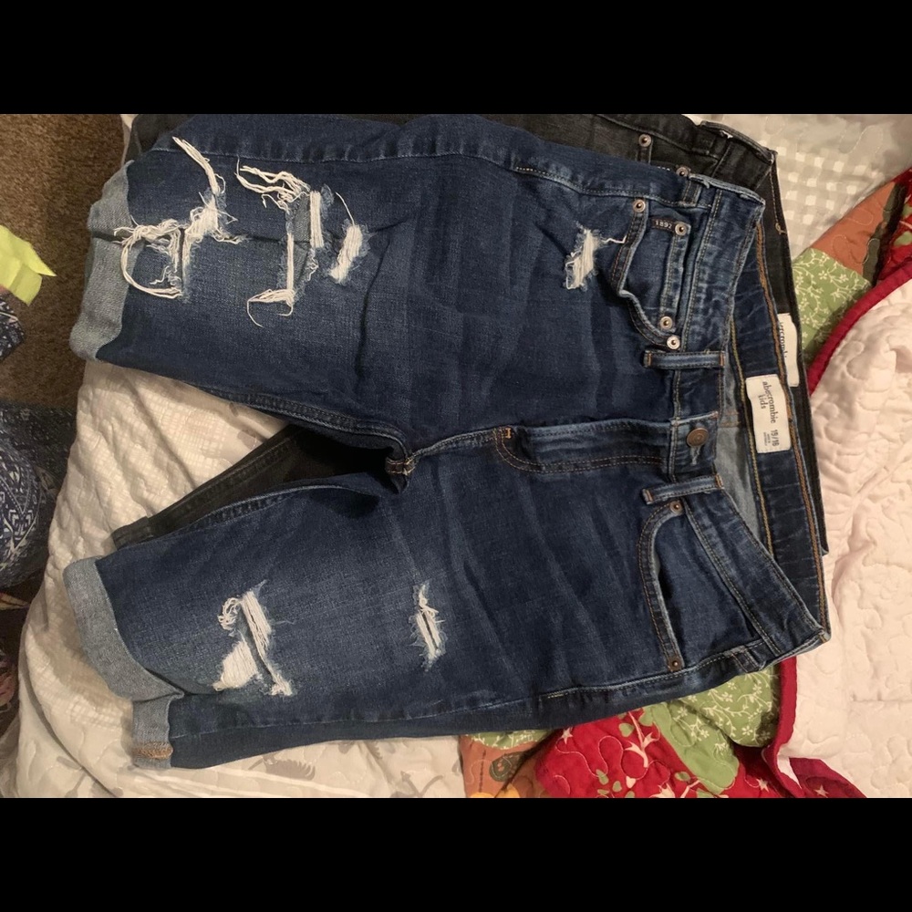 Abercrombie kids boys shorts size 15/16